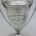 Fine Pair Of Small Lidded Trophy Cups Odlum Family Interest Silver Plated (#99521) 5