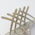 Very Unusual Bird Wing & Feathers Novelty Toast Rack Antique Silver Plated (#99522) 3