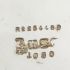 Very Unusual Bird Wing & Feathers Novelty Toast Rack Antique Silver Plated (#99522) 5