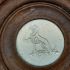 Large Silver Plated Wine Bottle Coaster Old Sheffield Style Crested Vintage (#99524) 3