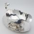 Silver Plated Gravy Sauce Boat & Stand Sheffield Antique (#99525) 6