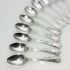 Kings Pattern - 12x Coffee Spoons - Silver Plated Epns - Vintage (#99537) 2