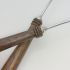 Pair Of Victorian Silver Plated & Wood Handle Salad Servers Antique (#99554) 7