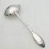 Attractive Antique Large Sauce Ladle Silver Plated Antique Continental (#99557) 5