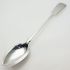 Gleaming Fiddle Pattern Long Basting Spoon Victorian Silver Plated Antique (#99560) 2