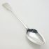 Gleaming Fiddle Pattern Long Basting Spoon Victorian Silver Plated Antique (#99560) 7