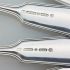 Odlum Crest Set Of 6 Fiddle Thread Table Spoons Silver Plated Antique (#99570) 6