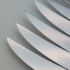 Dubbary Pattern - Set Of 6 Steak Knives - Silver Plated Handles Vintage Cutlery (#99571) 5