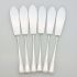 Harley Pattern -  6x Pairs Of Fish Eaters - Epns Silver Plated Vintage Sheffield (#99580) 5