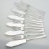 Harley Pattern -  6x Pairs Of Fish Eaters - Epns Silver Plated Vintage Sheffield (#99580) 6