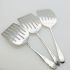 3x Green Bean Servers - Silver Plated Epns - Antique (#99589) 3