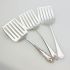 3x Green Bean Servers - Silver Plated Epns - Antique (#99589) 6