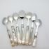 7x Jam & Cream Spoons - Mother Of Pearl Handle Silver Plate Epns (#99592) 4
