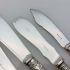 6x Mother Of Pearl Handle Butter Spreads & Pick Silver Plated Epns Antique (#99593) 6
