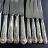 Kings Pattern - Lot Of 19 Dinner Side Tea Knives Silver Plated Handles (#99626) 8