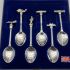 Falklands War Victory Cased Souvenir Spoons #1 Silver Plated 1982 (#99640) 6