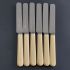 Lovely Palette Tea Butter Knives Faux Bone Handled Original Box Fenton Sheffield (#99648) 6
