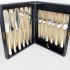 Jesmond Pattern - Set Of Fish Eaters - Silver Plated Epns Sheffield Vintage (#99649) 6
