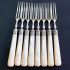16x Mother Of Pearl Handled Silver Plated Dessert Cutlery Sheffield 1926 (#99650) 2