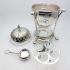 Antique Silver Plated Egg Coddler - Queen Anne Flute - Complete (#99684) 2