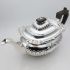 Beautiful 3 Piece Silver Plated Tea Service Set - John Round - Antique (#99685) 3