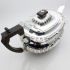 Beautiful 3 Piece Silver Plated Tea Service Set - John Round - Antique (#99685) 4