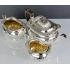 Beautiful 3 Piece Silver Plated Tea Service Set - John Round - Antique (#99685) 10