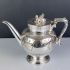 Beautiful Victorian Egyptian Revival Spinx Tea & Coffee Pot Set Silver Plated (#99697) 7