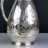 Superb Japanesque Enlightened Man & Crane Jug - Silver Plated 1875 Antique (#99699) 3