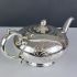 Beautiful Bright Cut Silver Plated Tea Pot - Dixon C. 1870 - Antique (#99701) 5