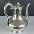 Ornate Victorian Silver Plated Coffee Pot - Chased Scrolls (#99704) 3