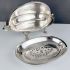 Gorgeous Roll-top Breakfast Dish - Claw Feet - Victorian Silver Plated (#99714) 5