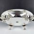 Gorgeous Roll-top Breakfast Dish - Claw Feet - Victorian Silver Plated (#99714) 7