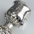 Rare Pair Of 12 Inch Storm Candlesticks - Antique Silver Plated (#99715) 9