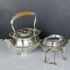 Antique Silver Plated Spirit Tea Kettle On Stand - 1888 Wm Hutton (#99717) 2