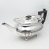 Antique Silver Plated 3 Piece Tea Service Set - Wm Hutton (#99718) 2