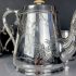 Aesthetic Movement 3 Piece Tea Service Set Silver Plated Antique (#99720) 2