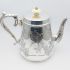 Aesthetic Movement 3 Piece Tea Service Set Silver Plated Antique (#99720) 4