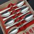 Priestley & Moore Valiant Hamilton Boxed Set Of 6 Tea Spoons Epns Silver Plated (#99734) 2