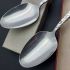 Community South Seas Pair Of Table Spoons Mono 'a' - Vintage Silver Plated Boxed (#99737) 3