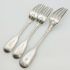 Thomas Cook's Nile Service C.1884 Egypt Cruise Tourism Silver Plated Forks (#99769) 4