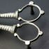Antique Silver Plated On Steel Candle Scissors Slight A/f Victorian (#99772) 2