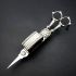 Antique Silver Plated On Steel Candle Scissors Slight A/f Victorian (#99772) 7