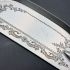 Edwardian Silver Plated Table Crumb Scoop Tray Sheffield 1905 Faux Bone Handle (#99780) 3