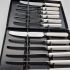 Faux Bone Handle Dinner & Side/dessert Knives Sets #1 Taylors Eye Witness (#99783) 2