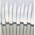 Faux Bone Handle Dinner & Side/dessert Knives Sets #1 Taylors Eye Witness (#99783) 4