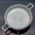 Silver Plated & Cut Glass Butter Curl Dish With Pick Antique (#99792) 9