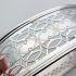 Art Deco Casserole Dish Stand With Pyrex Glass Bowl Silver Plated (#99797) 4