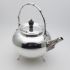 Fab Aesthetic Cauldron Style Spirit Tea Kettle On Stand Silver Plated Antique (#99803) 3