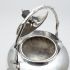 Fab Aesthetic Cauldron Style Spirit Tea Kettle On Stand Silver Plated Antique (#99803) 5